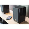 Wireless Powered Speaker System in Piano Gloss Black