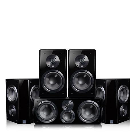 Ultra Bookshelf Speaker System in Piano Gloss Black