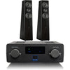 SoundBase with Ultra Tower / Black Oak Veneer